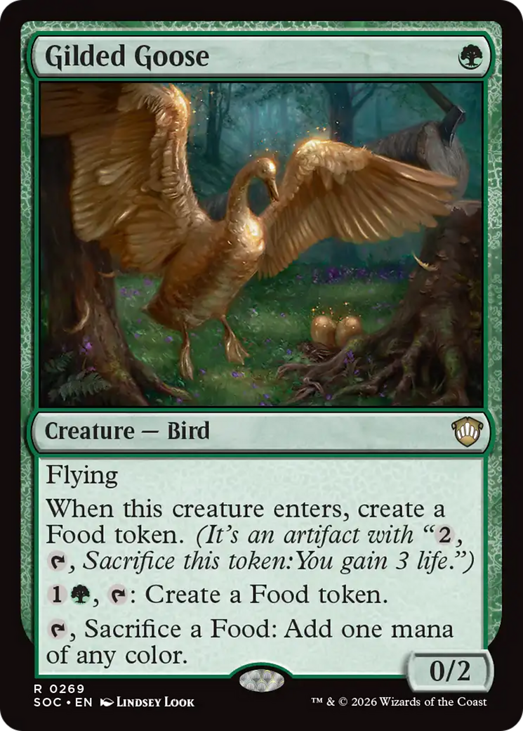 Gilded Goose [Secrets of Strixhaven Commander] | Magic Magpie