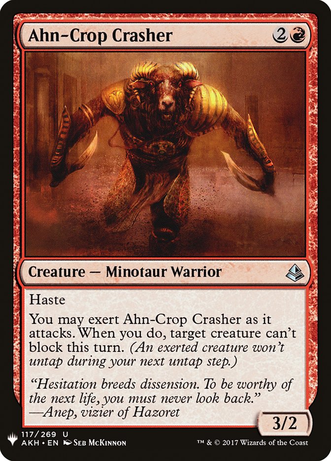 Ahn-Crop Crasher [Mystery Booster] | Magic Magpie