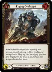 Raging Onslaught (Blue) [U-WTR190] (Welcome to Rathe Unlimited)  Unlimited Normal | Magic Magpie