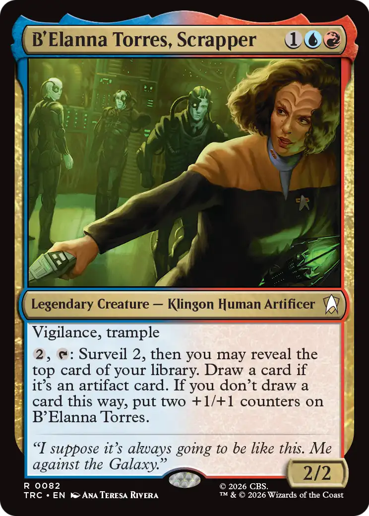 B'Elanna Torres, Scrapper (Surge Foil) [Star Trek Commander] | Magic Magpie