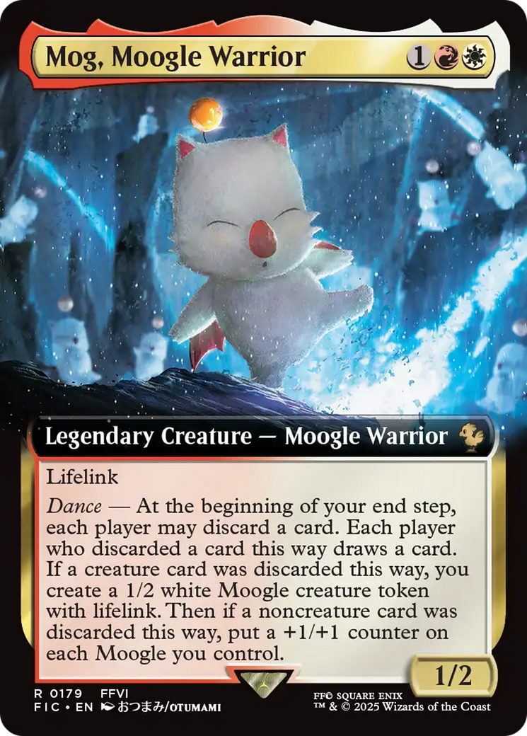 Mog, Moogle Warrior (Extended Art) [FINAL FANTASY Commander] | Magic Magpie