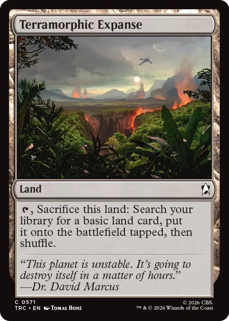 Terramorphic Expanse [Star Trek Commander] | Magic Magpie