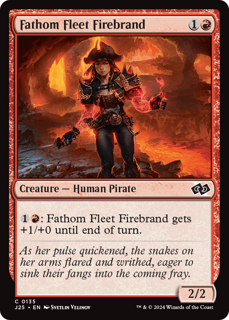 Fathom Fleet Firebrand [Foundations Jumpstart] | Magic Magpie