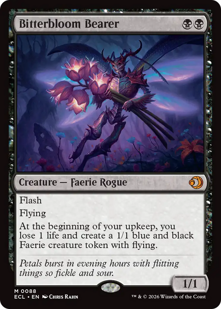 Bitterbloom Bearer [Lorwyn Eclipsed] | Magic Magpie
