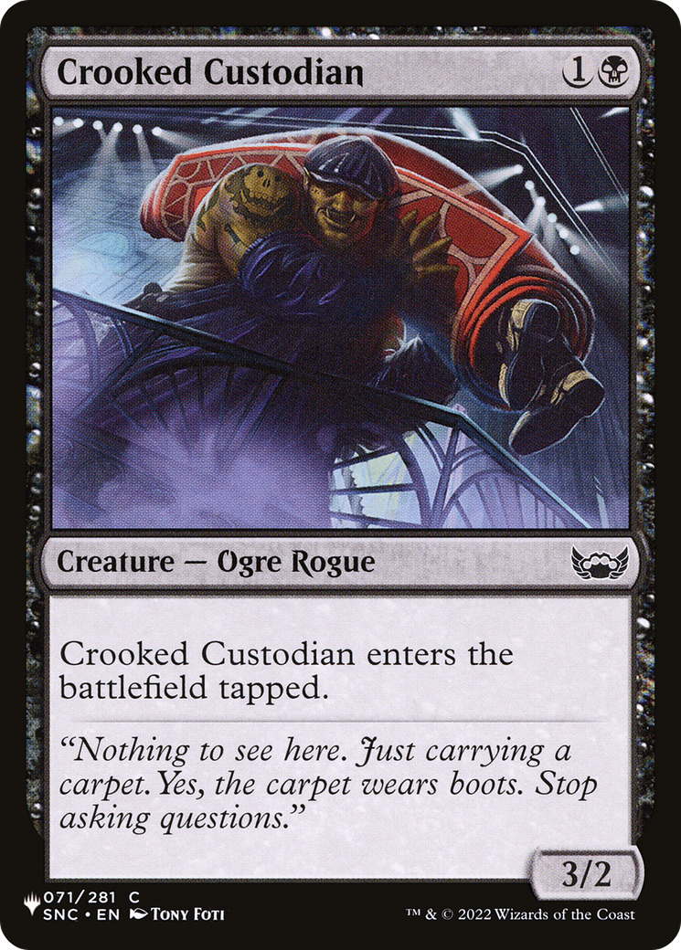 Crooked Custodian [The List] | Magic Magpie