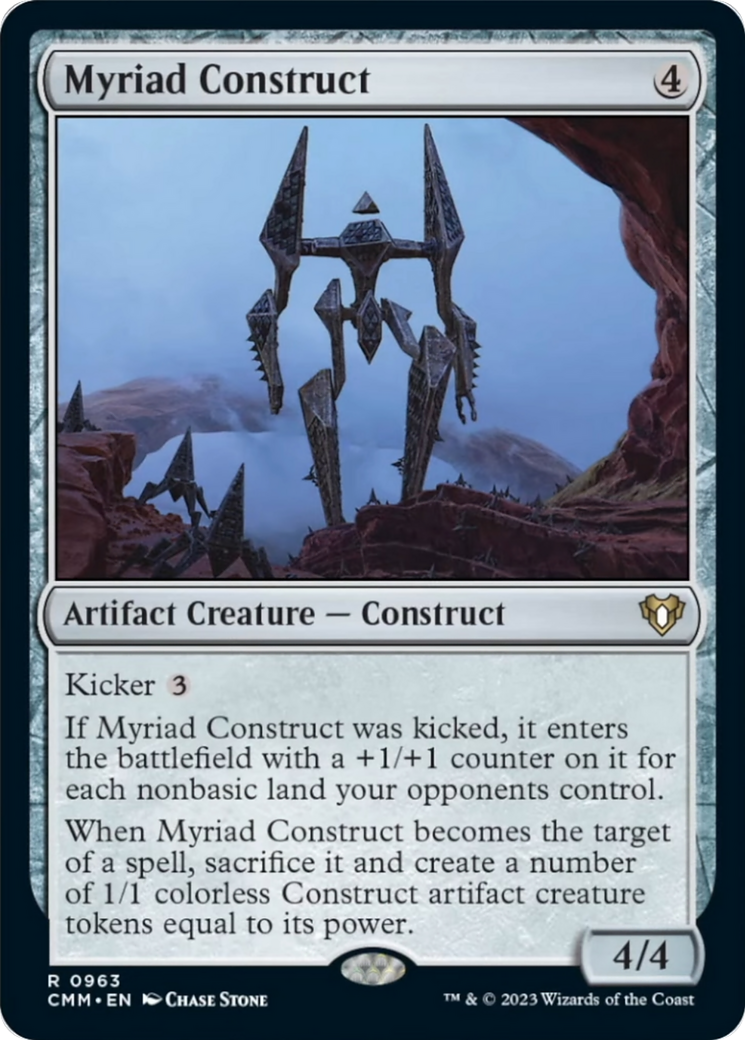 Myriad Construct [Commander Masters] | Magic Magpie