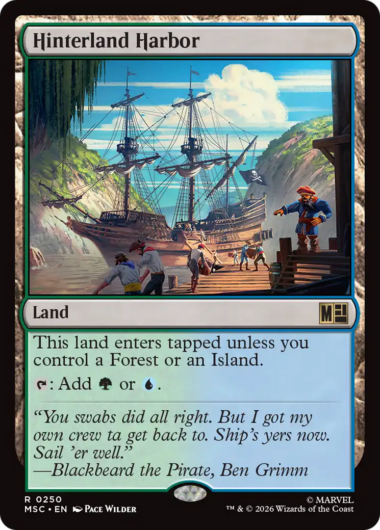 Hinterland Harbor (Surge Foil) [Marvel Super Heroes Commander] | Magic Magpie