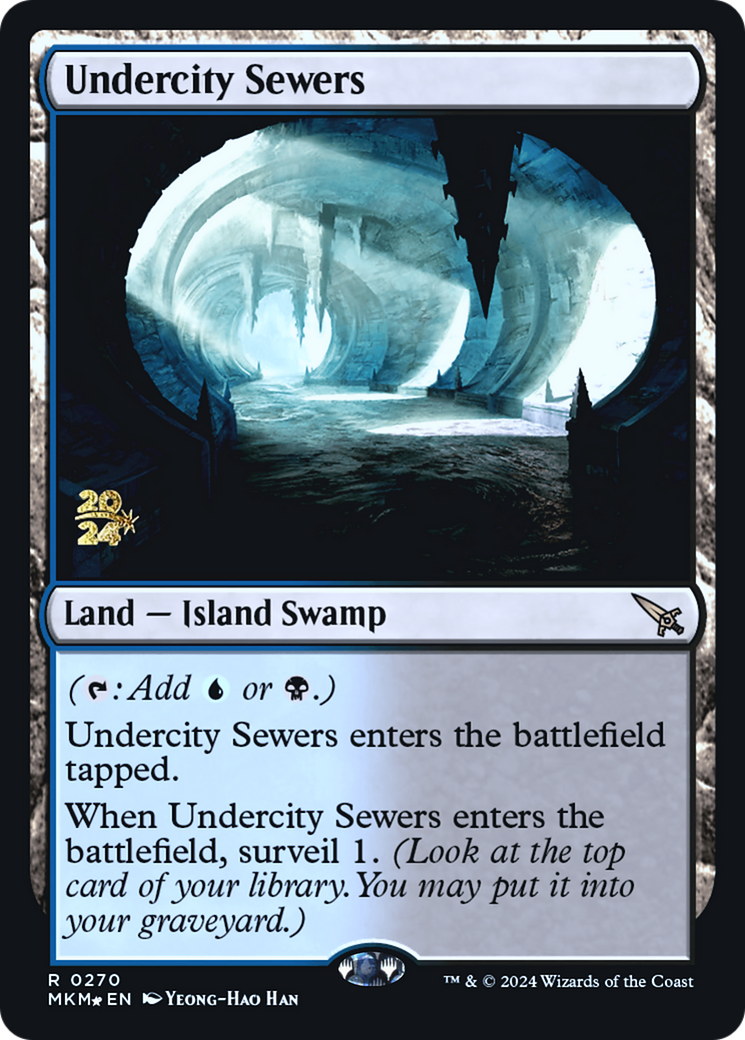 Undercity Sewers [Murders at Karlov Manor Prerelease Promos] | Magic Magpie