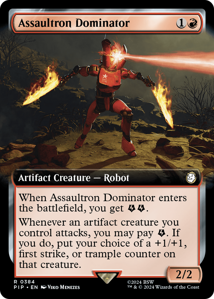 Assaultron Dominator (Extended Art) [Fallout] | Magic Magpie