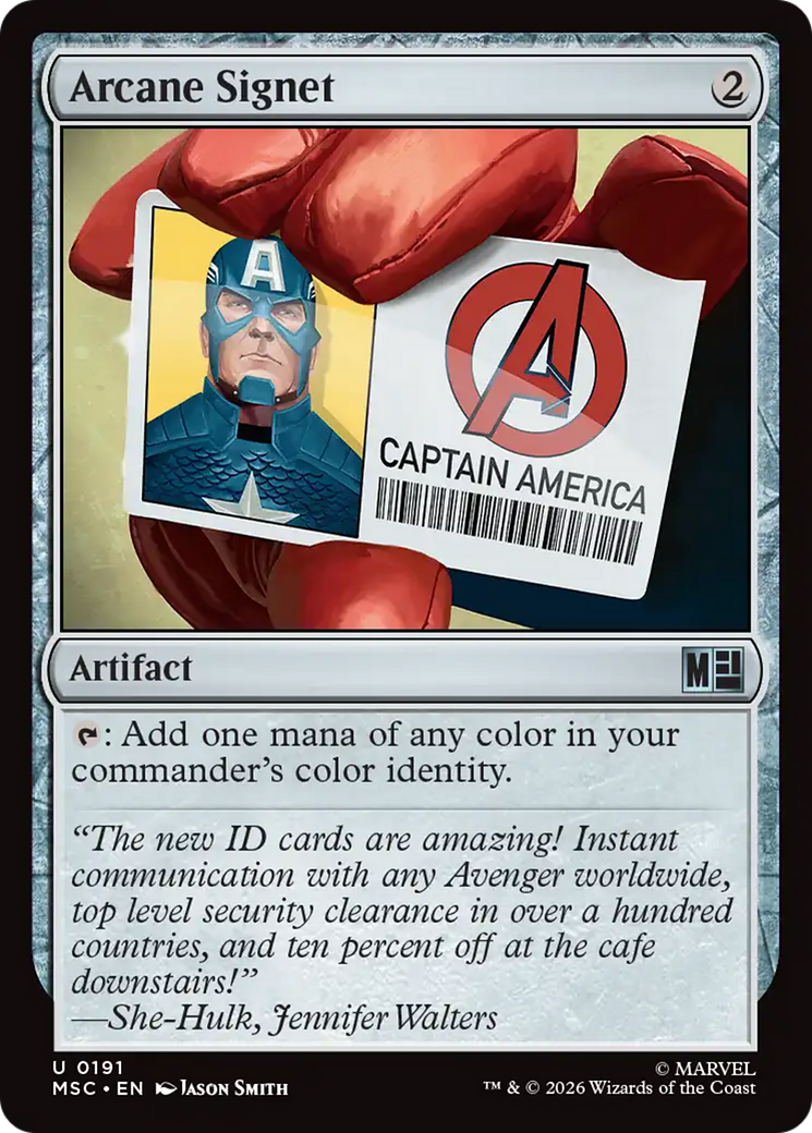 Arcane Signet [Marvel Super Heroes Commander] | Magic Magpie