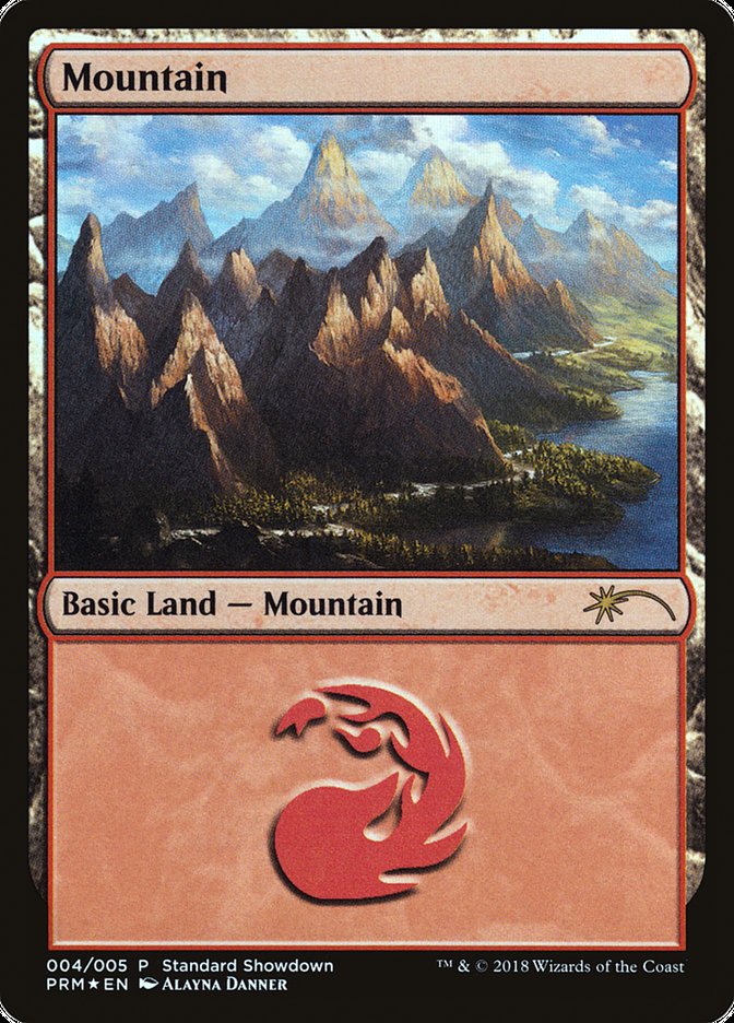 Mountain (Alayna Danner) [Standard Showdown Promos] | Magic Magpie