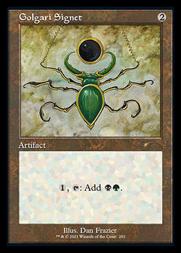 Golgari Signet (Retro) [Secret Lair Drop Series] | Magic Magpie