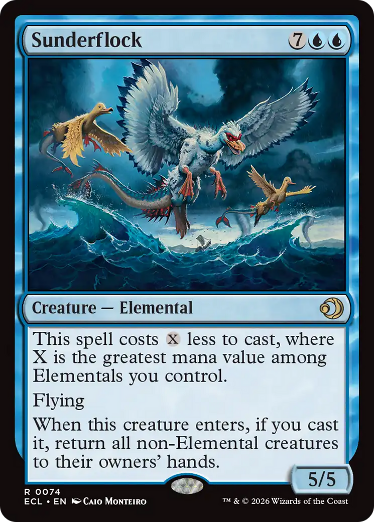 Sunderflock [Lorwyn Eclipsed] | Magic Magpie