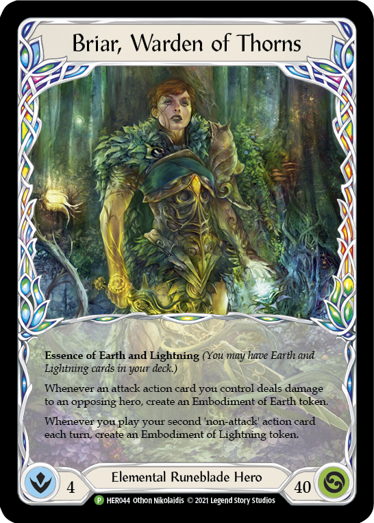 Briar, Warden of Thorns [HER044] (Promo)  Cold Foil | Magic Magpie