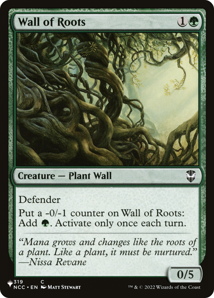 Wall of Roots [The List Reprints] | Magic Magpie