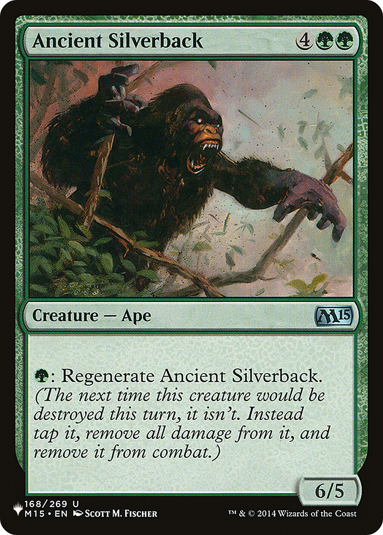 Ancient Silverback [The List Reprints] | Magic Magpie