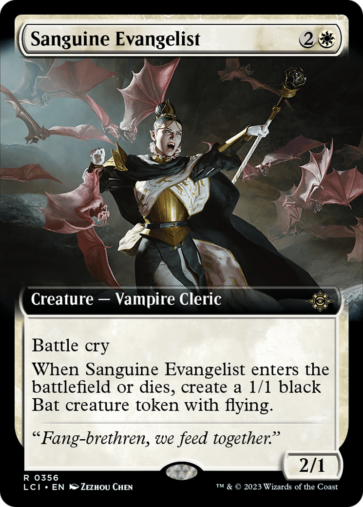 Sanguine Evangelist (Extended Art) [The Lost Caverns of Ixalan] | Magic Magpie