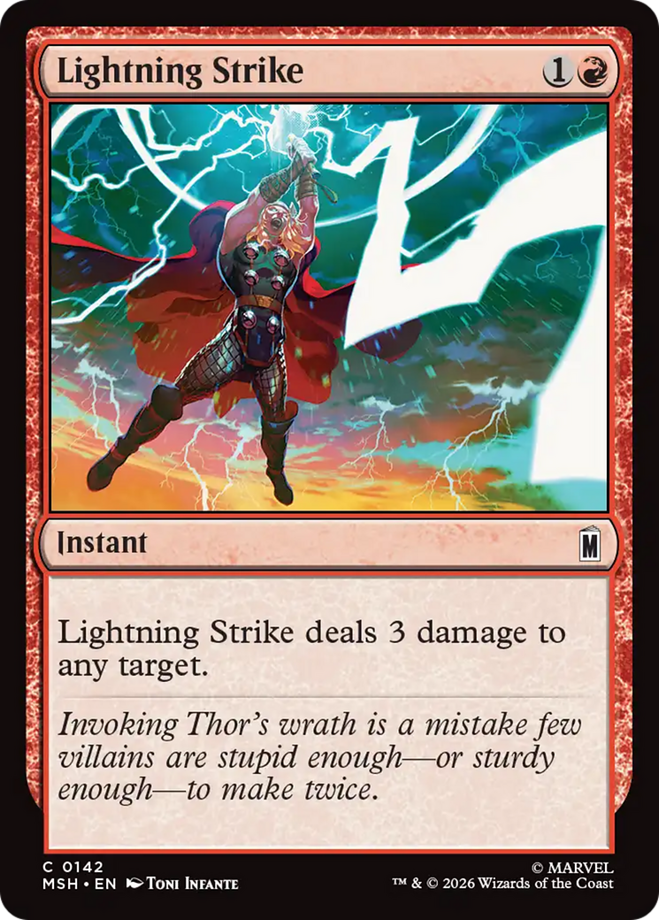Lightning Strike [Marvel Super Heroes] | Magic Magpie