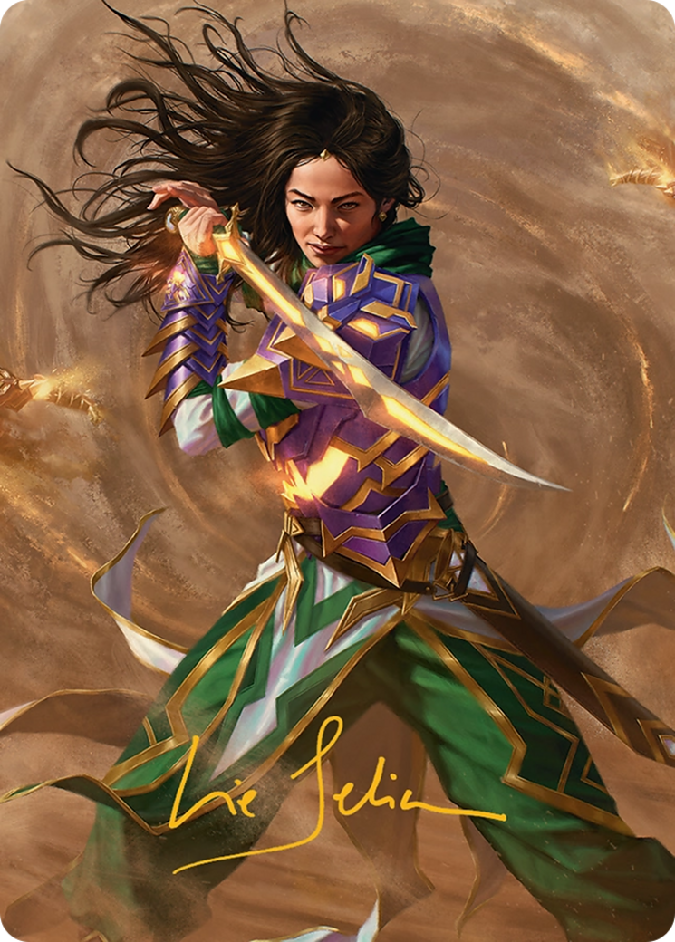 Descendant of Storms Art Card (2/54) [Tarkir: Dragonstorm Art Series] | Magic Magpie