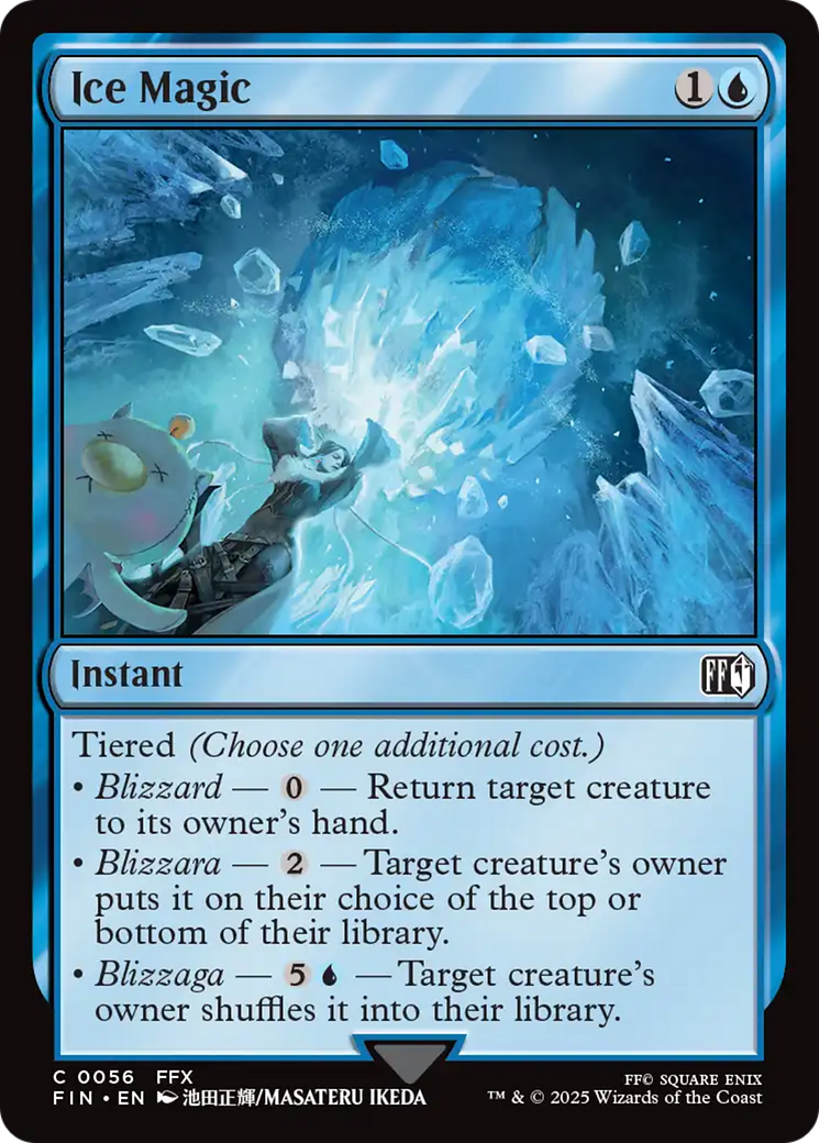 Ice Magic [FINAL FANTASY] | Magic Magpie