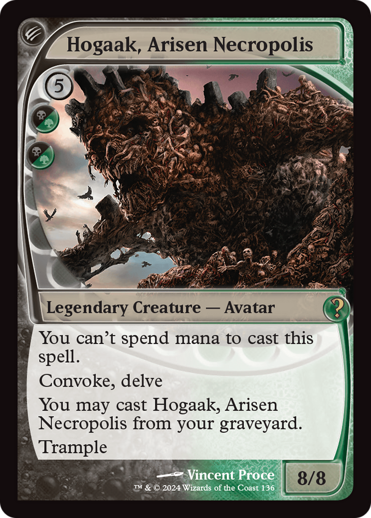 Hogaak, Arisen Necropolis (Future Sight) [Mystery Booster 2] | Magic Magpie