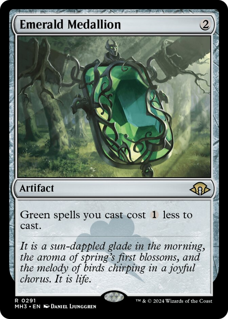 Emerald Medallion [Modern Horizons 3] | Magic Magpie