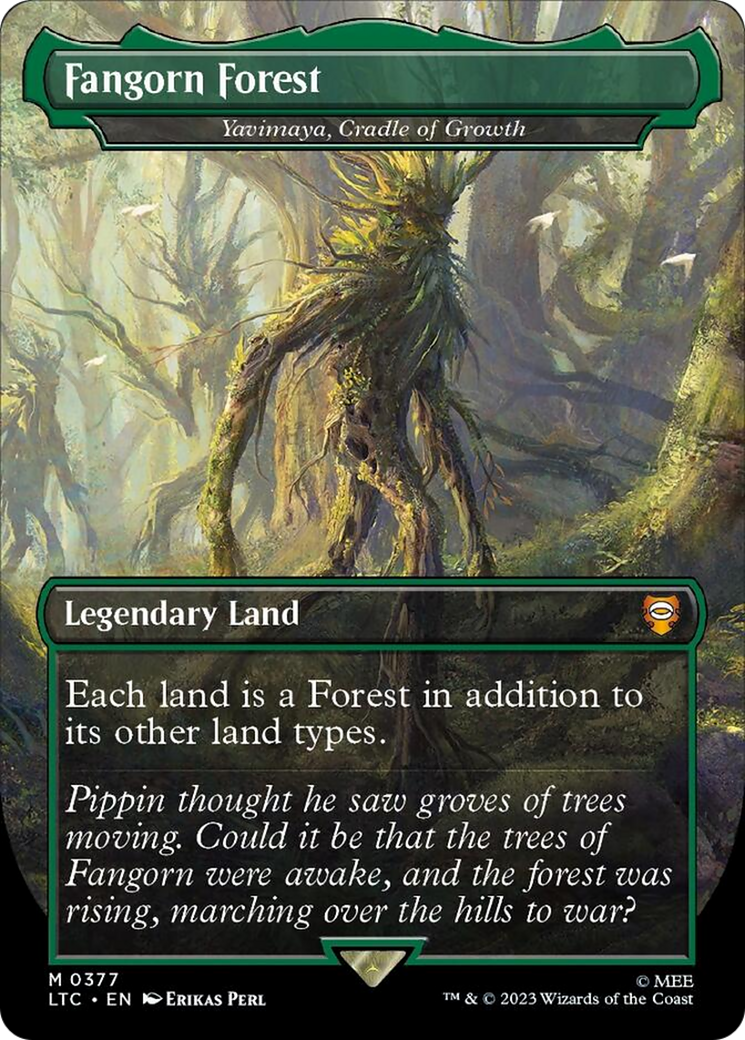 Yavimaya, Cradle of Growth - Fangorn Forest [The Lord of the Rings: Tales of Middle-Earth Commander] | Magic Magpie