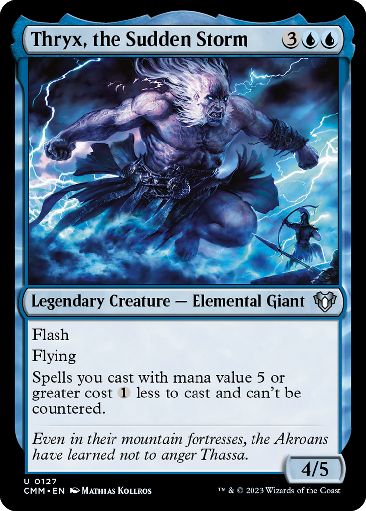 Thryx, the Sudden Storm [Commander Masters] | Magic Magpie