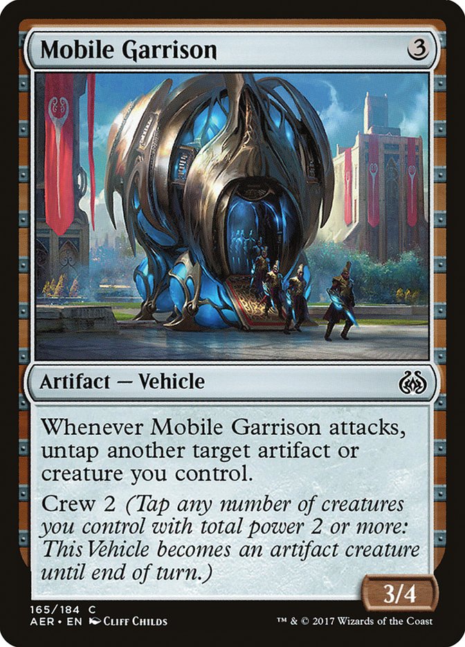 Mobile Garrison [Aether Revolt] | Magic Magpie