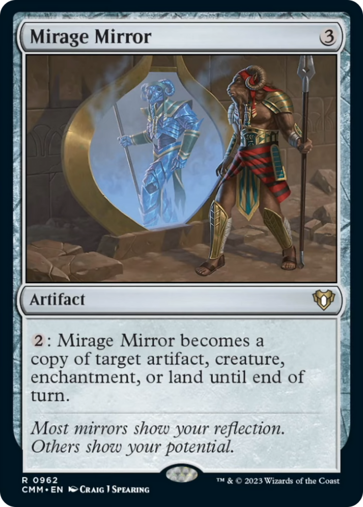 Mirage Mirror [Commander Masters] | Magic Magpie