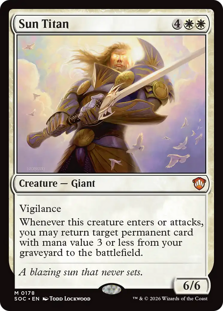 Sun Titan [Secrets of Strixhaven Commander] | Magic Magpie