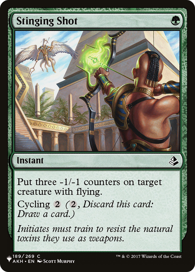 Stinging Shot [The List] | Magic Magpie