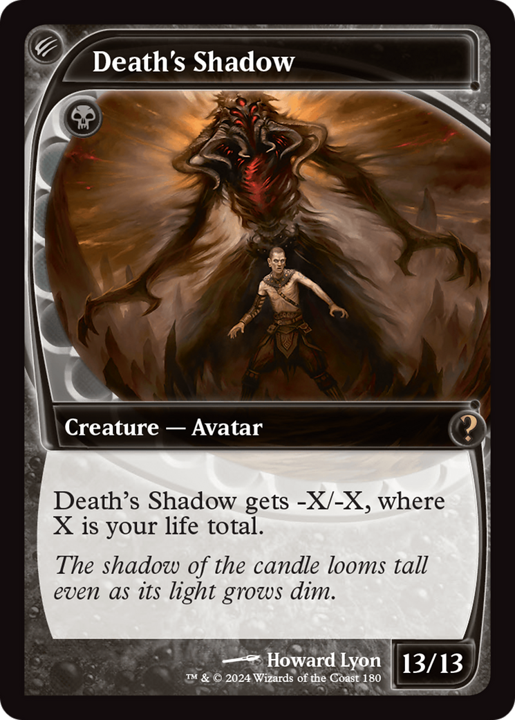 Death's Shadow (Future Sight) [Mystery Booster 2] | Magic Magpie