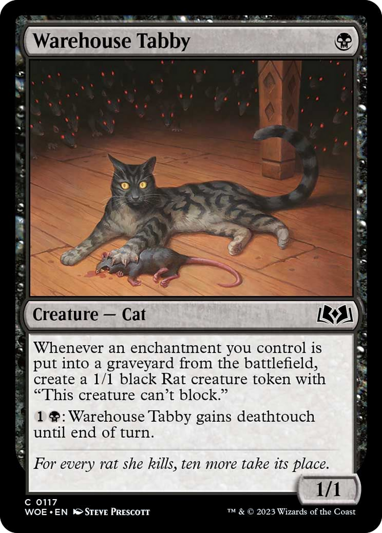 Warehouse Tabby [Wilds of Eldraine] | Magic Magpie