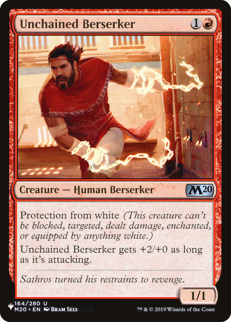 Unchained Berserker [The List Reprints] | Magic Magpie