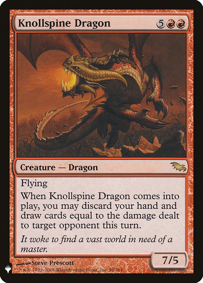 Knollspine Dragon [The List] | Magic Magpie
