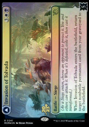 Invasion of Tolvada // The Broken Sky [March of the Machine Prerelease Promos] | Magic Magpie