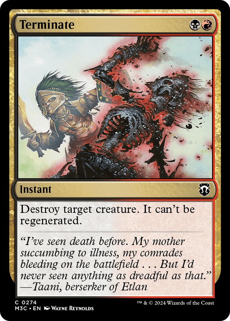 Terminate [Modern Horizons 3 Commander] | Magic Magpie