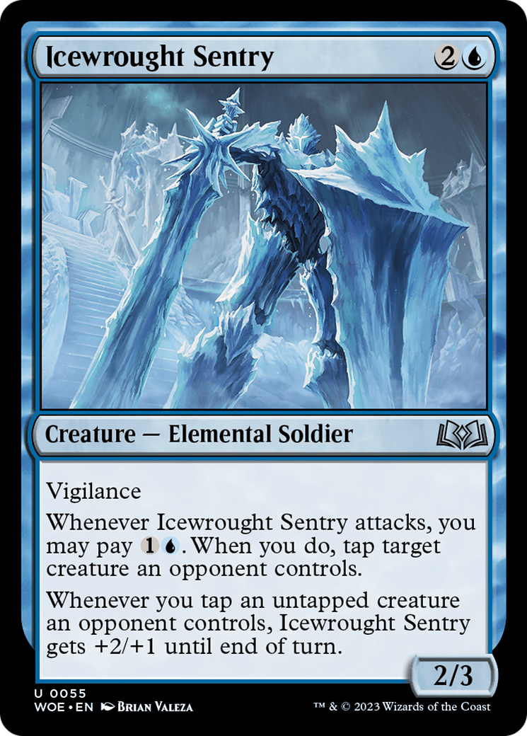 Icewrought Sentry [Wilds of Eldraine] | Magic Magpie