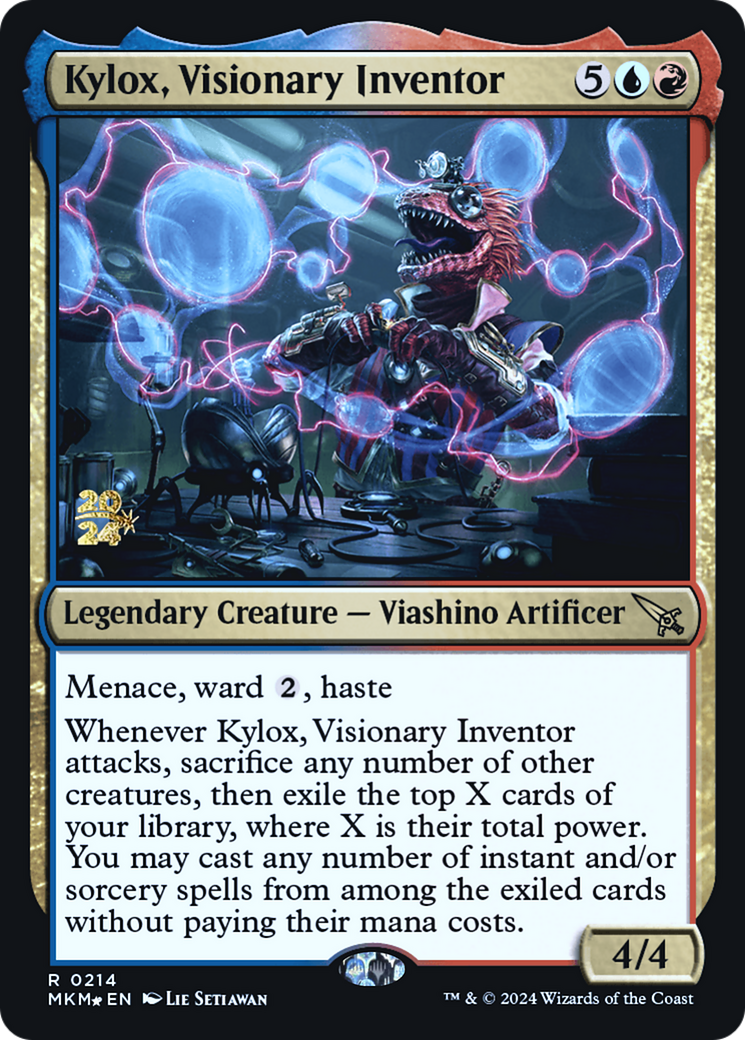 Kylox, Visionary Inventor [Murders at Karlov Manor Prerelease Promos] | Magic Magpie