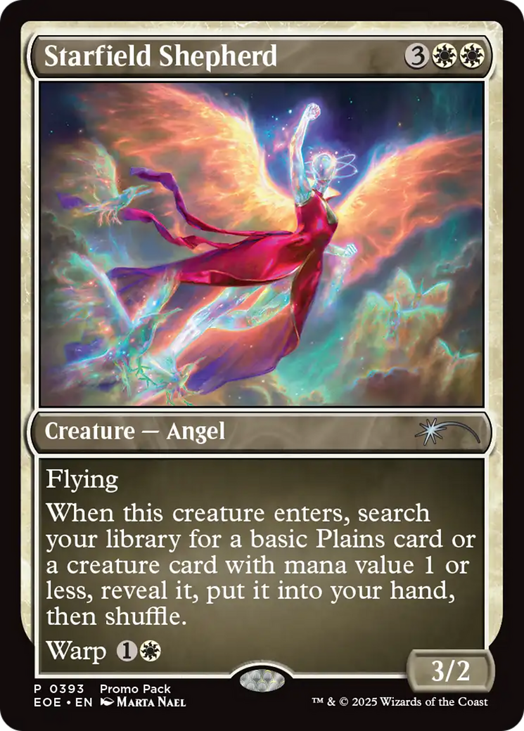 Starfield Shepherd [Edge of Eternities Promo Pack] | Magic Magpie