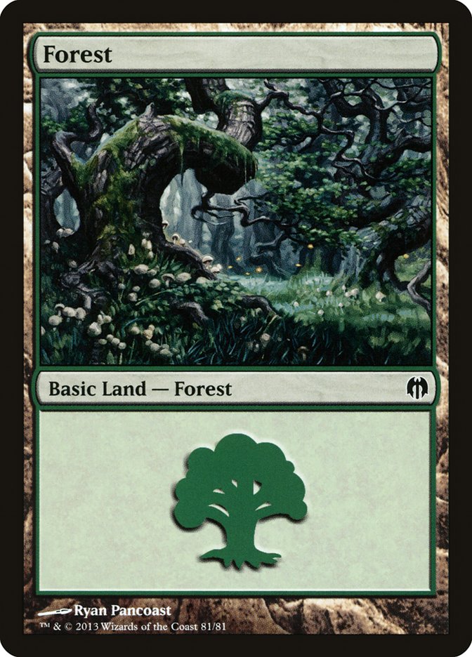 Forest (81) [Duel Decks: Heroes vs. Monsters] | Magic Magpie