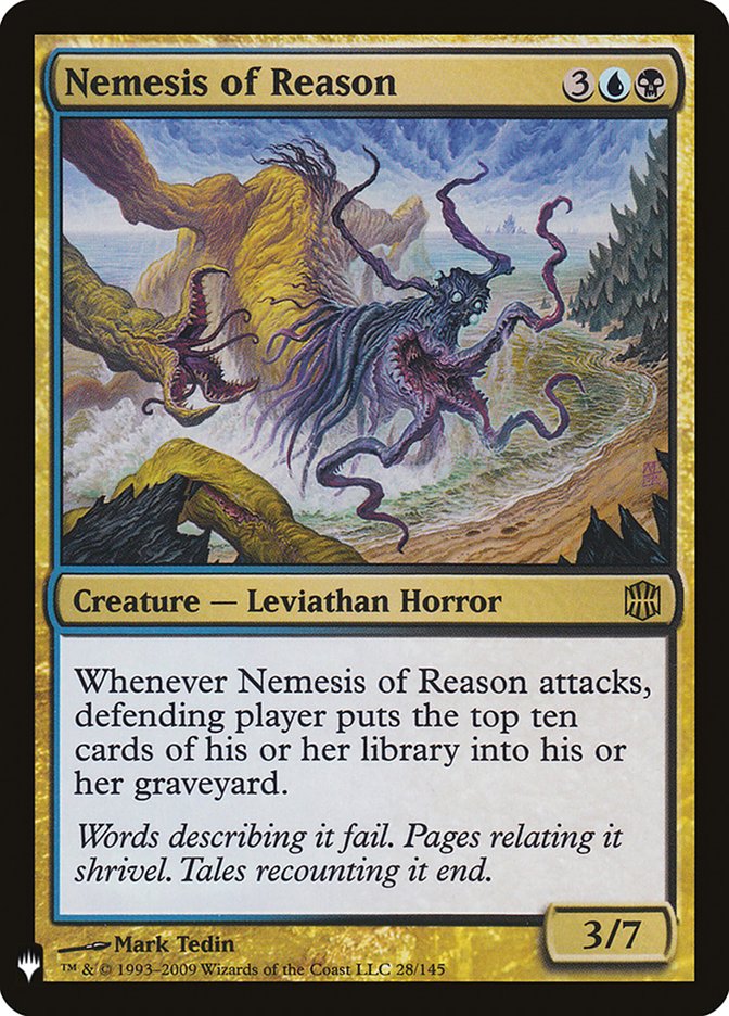 Nemesis of Reason [The List] | Magic Magpie