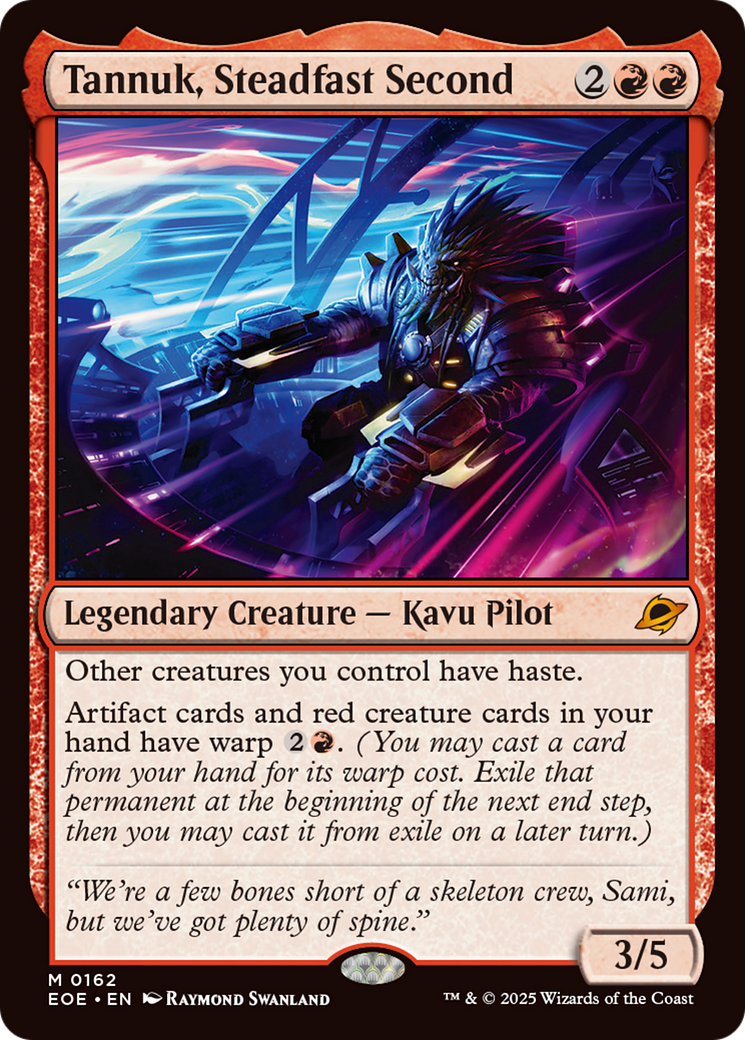 Tannuk, Steadfast Second [Edge of Eternities] | Magic Magpie