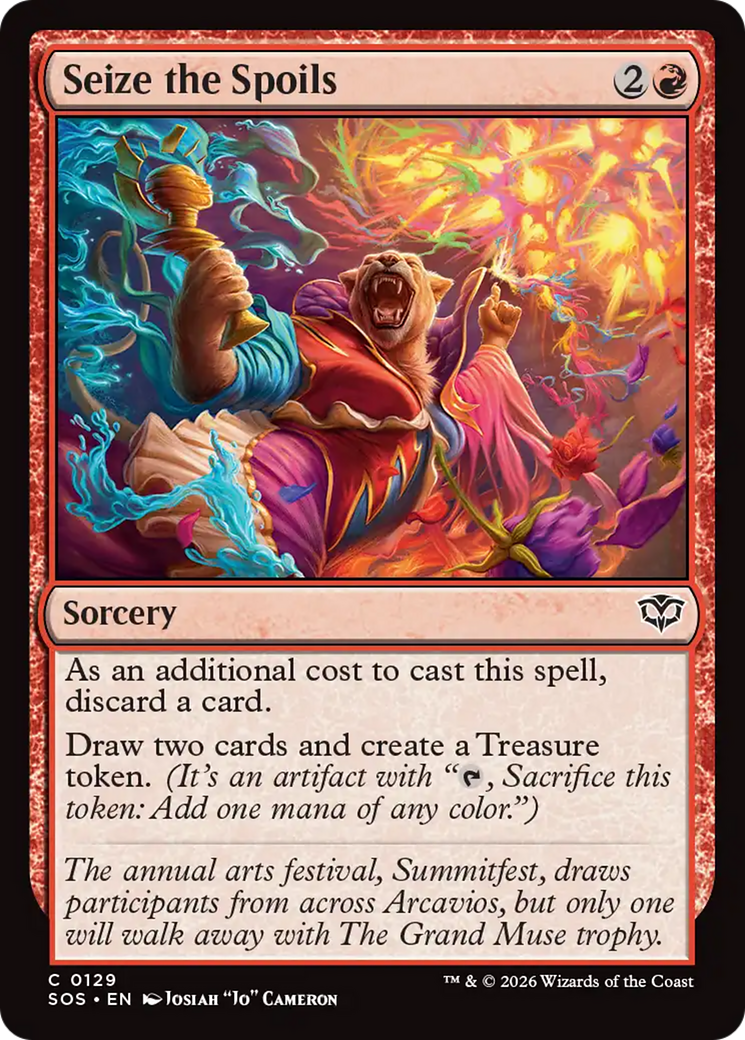 Seize the Spoils [Secrets of Strixhaven] | Magic Magpie