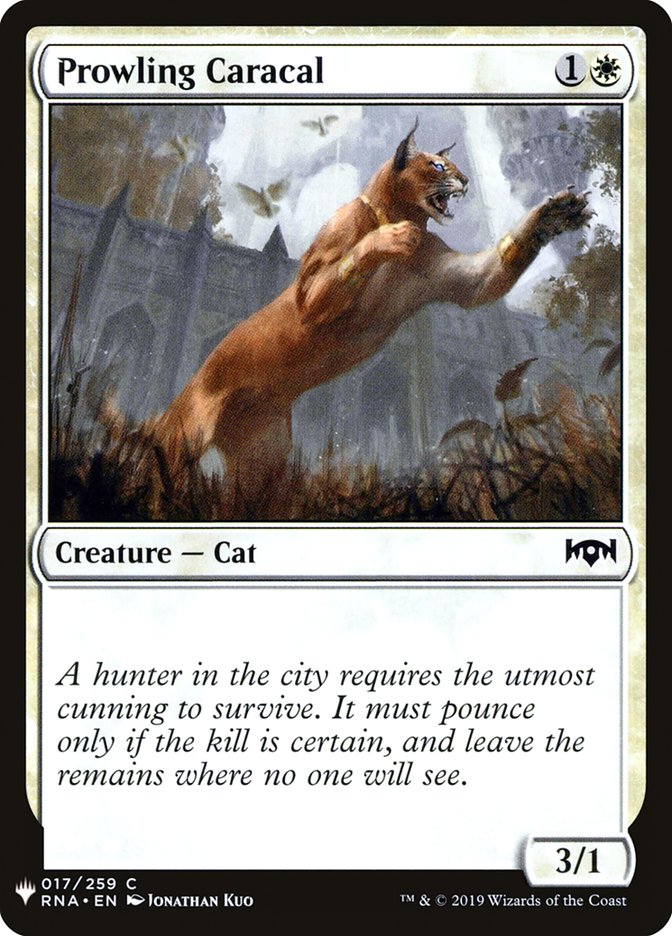 Prowling Caracal [Mystery Booster] | Magic Magpie