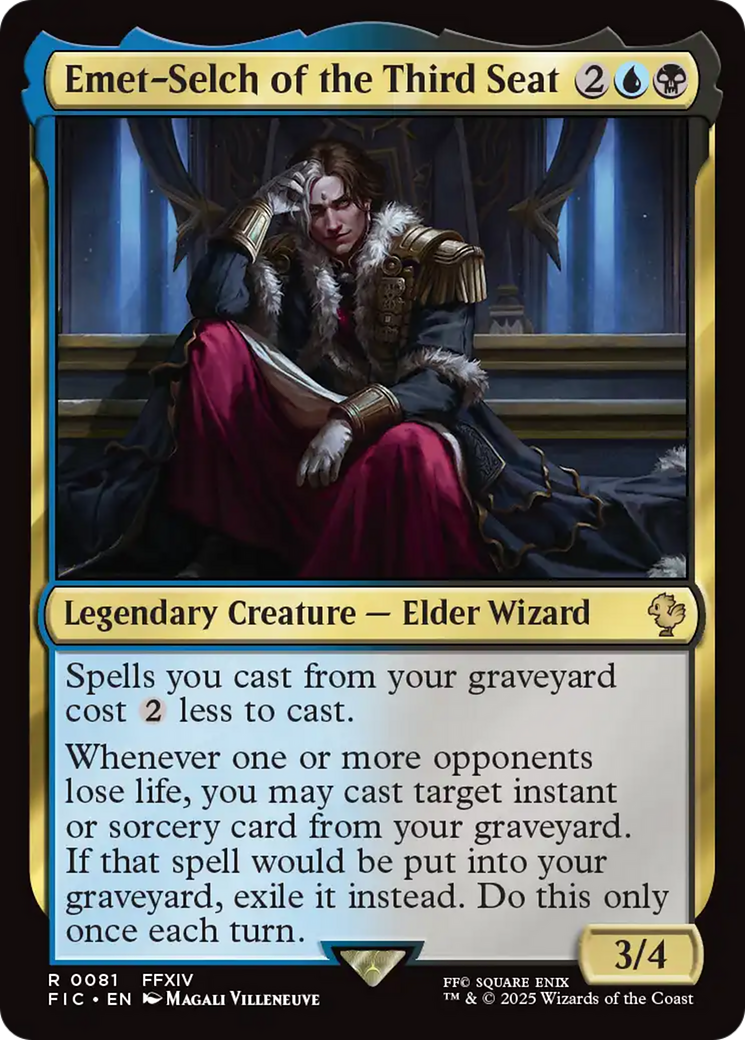 Emet-Selch of the Third Seat [FINAL FANTASY Commander] | Magic Magpie
