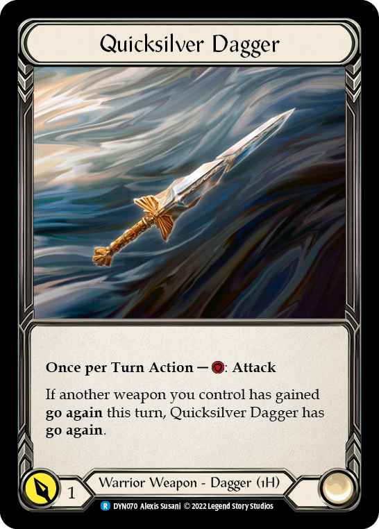 Quicksilver Dagger [DYN070] (Dynasty) | Magic Magpie