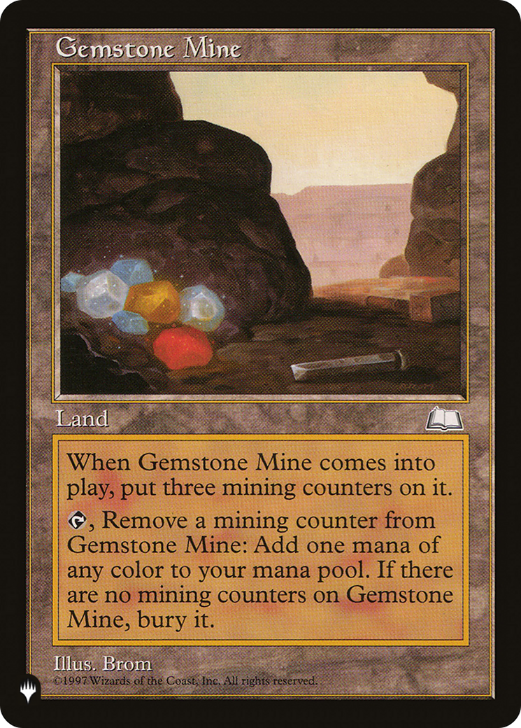 Gemstone Mine (WTH) [The List Reprints] | Magic Magpie