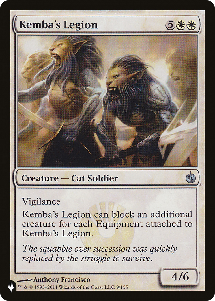 Kemba's Legion [The List] | Magic Magpie